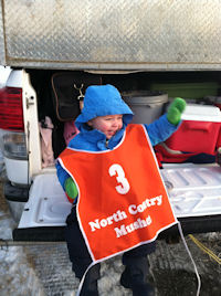 We were going to have Ethan run the Jerico race to save weight.