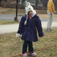 Part of a sled dog team.